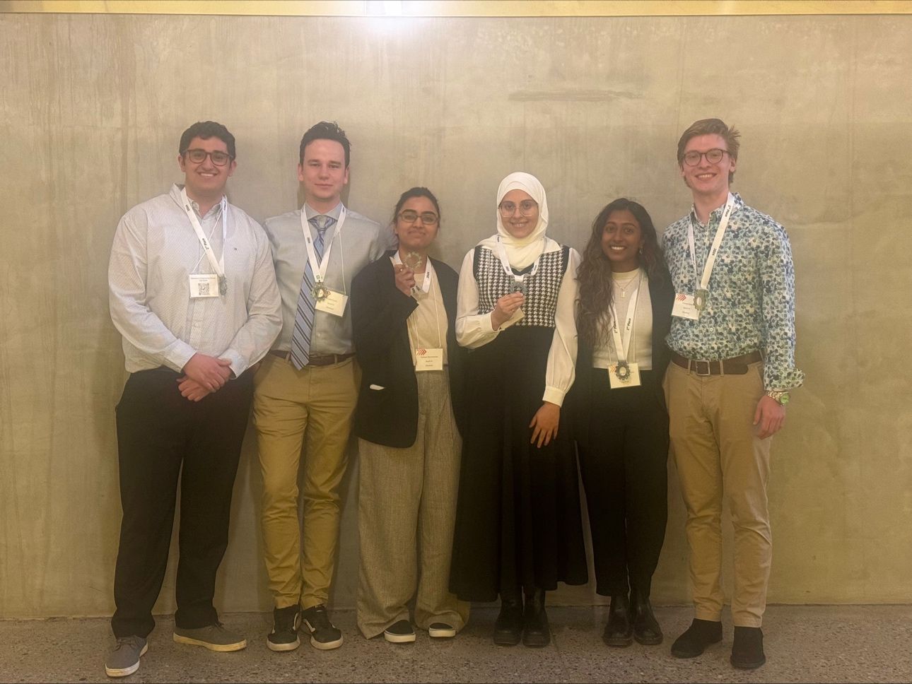 Cortisol Biosensor Project Wins Silver Medal at Engineering Capstone